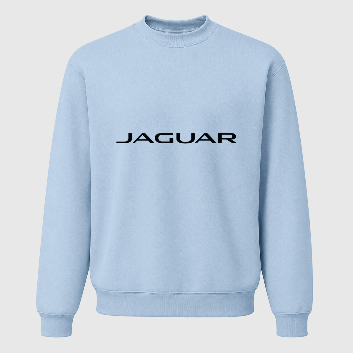 Men's Jaguar Racing Crewneck Sweatshirt - Sky Blue
