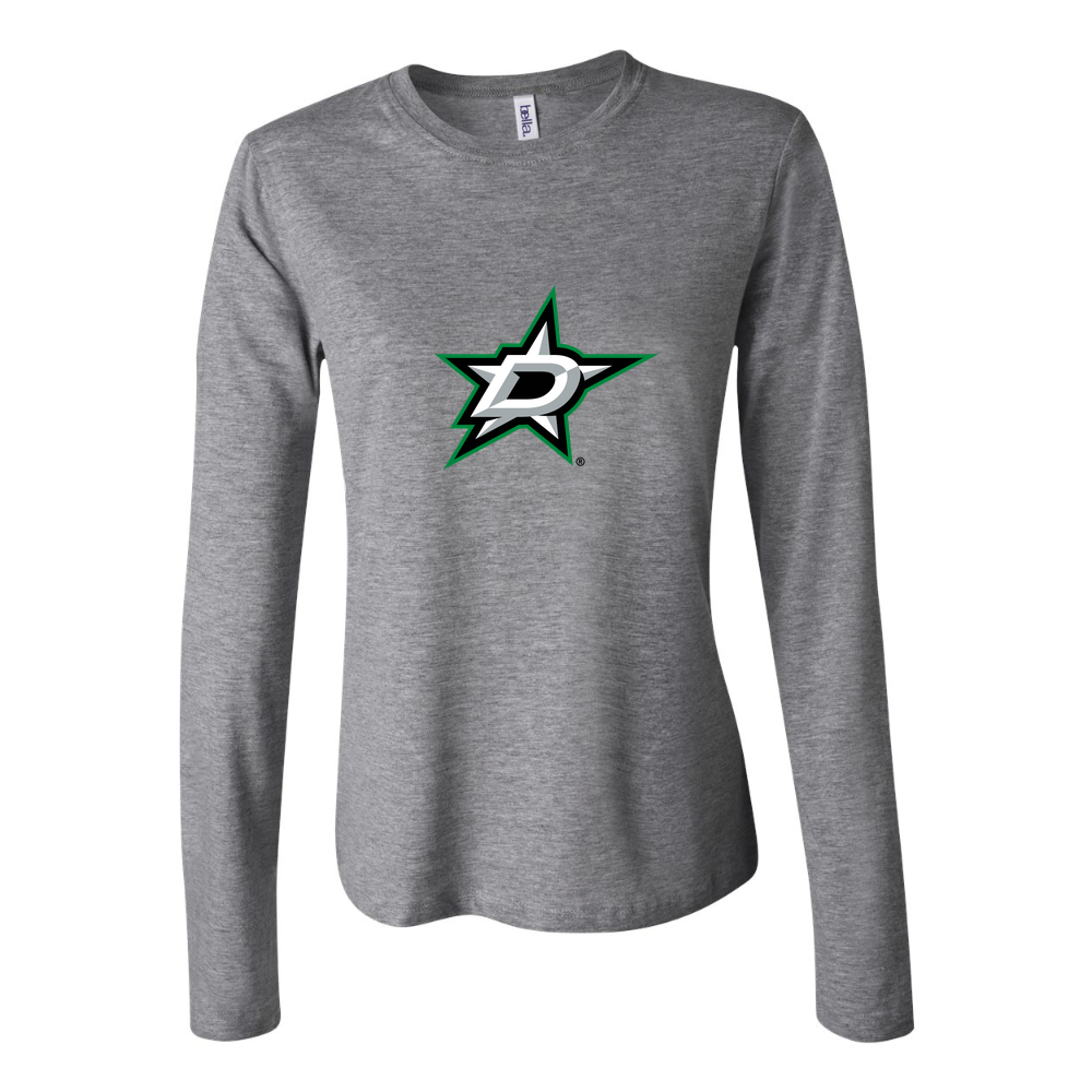Women's Dallas Stars Long Sleeve T-Shirt - Gray