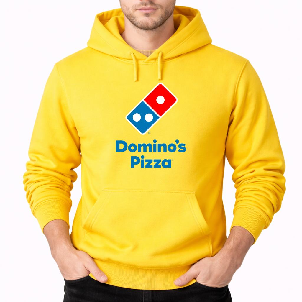 Men's Domino's Pizza Pullover Hoodie - Yellow