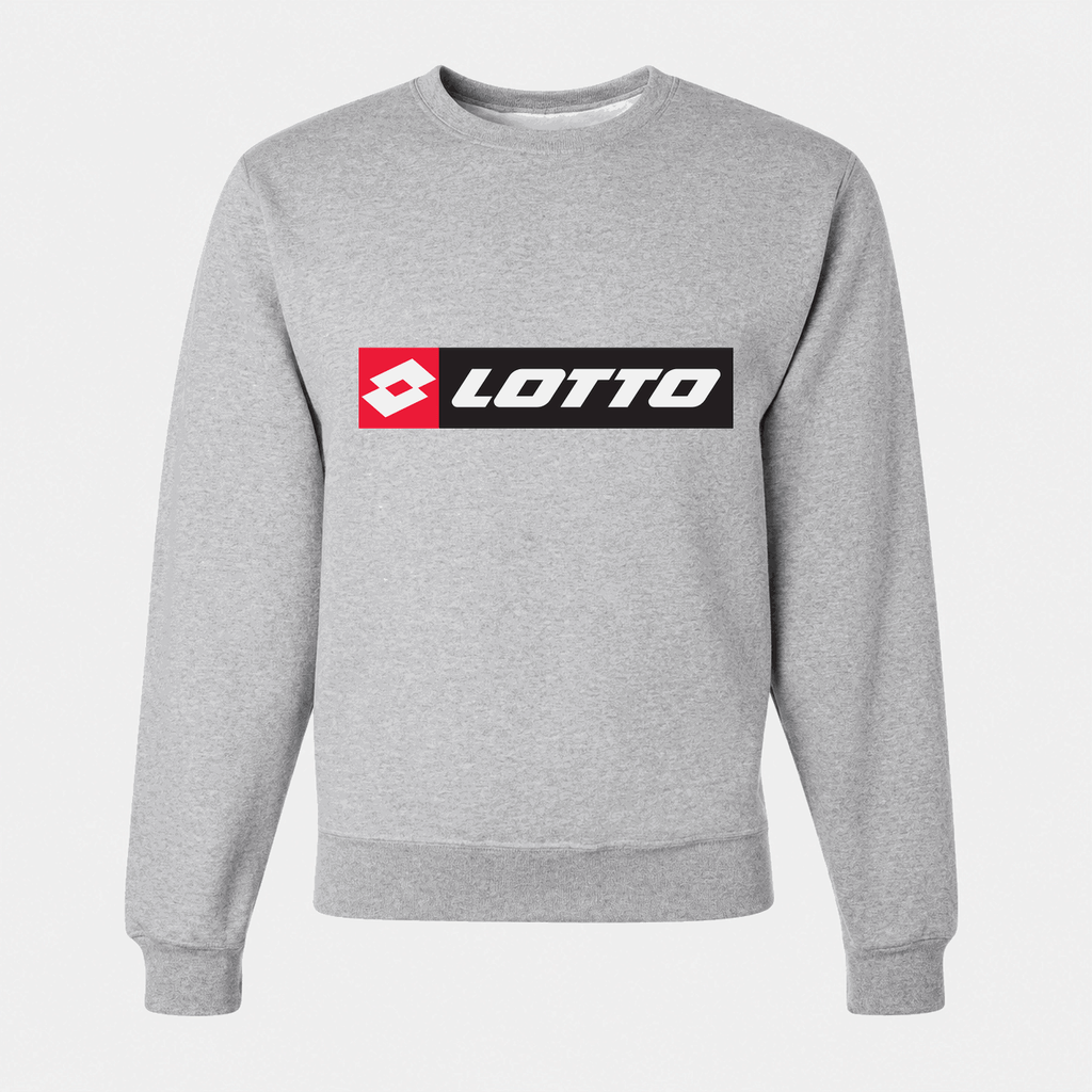 Men's Lotto Crewneck Sweatshirt - Gray
