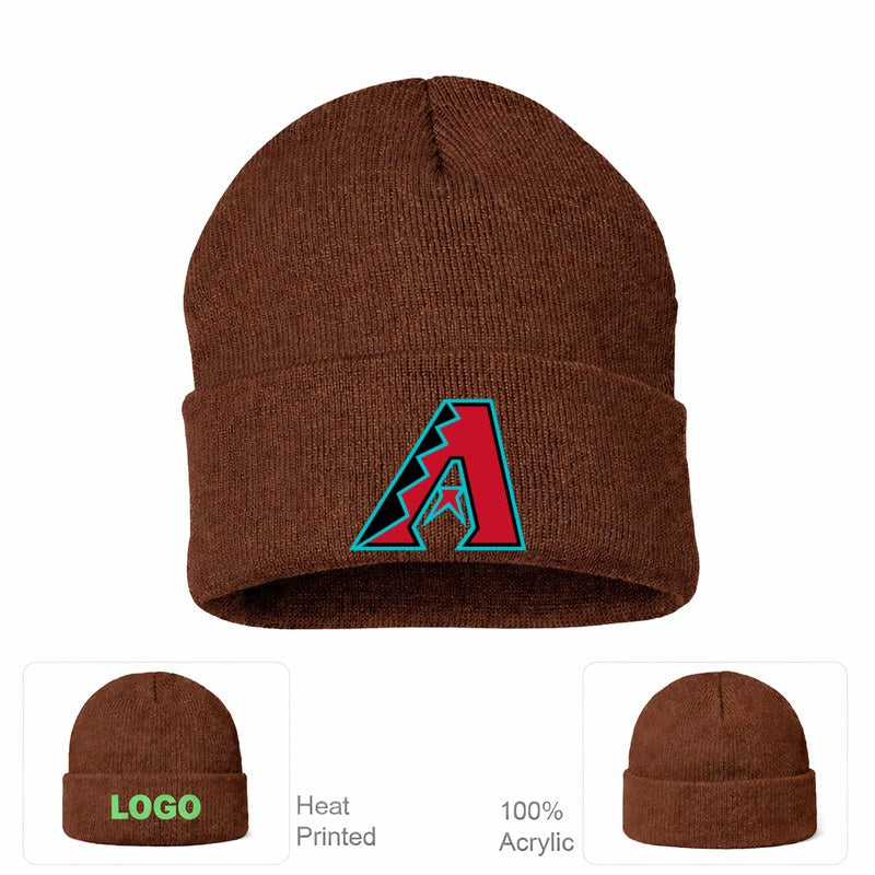 Arizona Diamondbacks Beanie Hat - Brown
