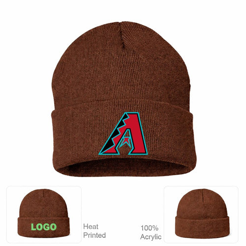 Arizona Diamondbacks Beanie Hat - Brown