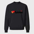 Men's Love's Travel Stops Crewneck Sweatshirt - Black