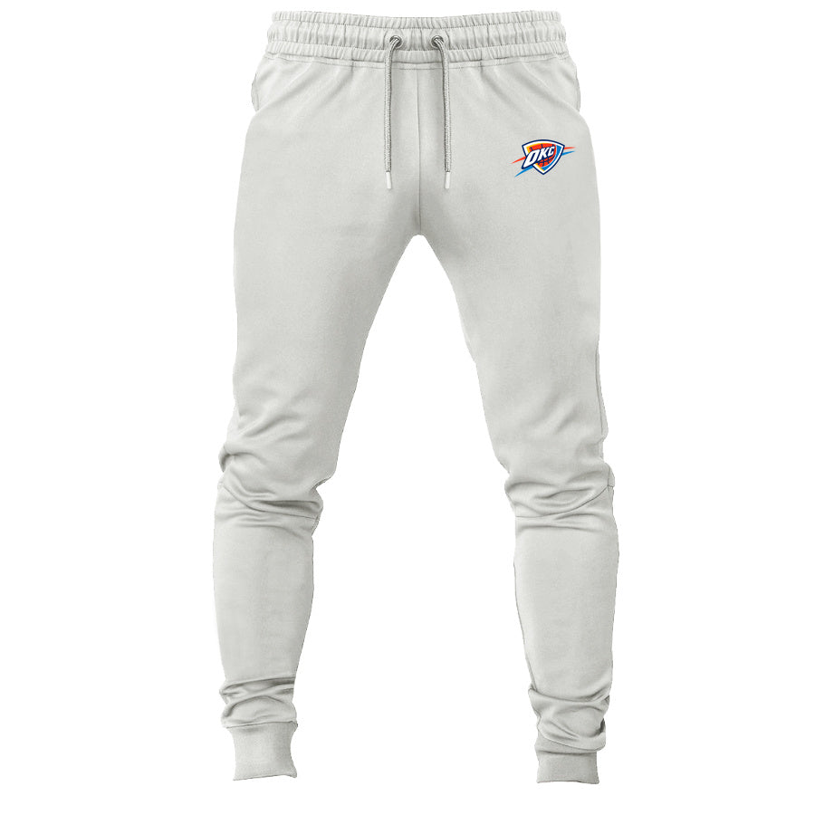 Oklahoma City Thunder joggers sweatpants - White