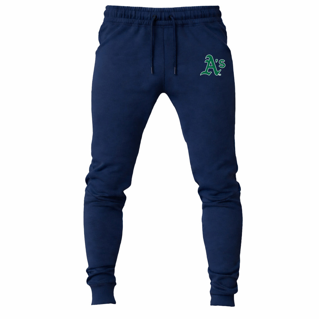 Oakland Athletics joggers sweatpants - Navy