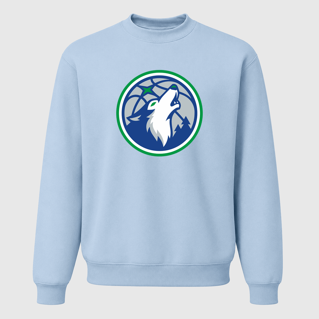 Men's Minnesota Timberwolves Crewneck Sweatshirt - Sky Blue