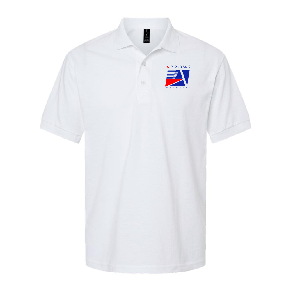 Men's Arrows F1 Team Dry Blend Polo - White
