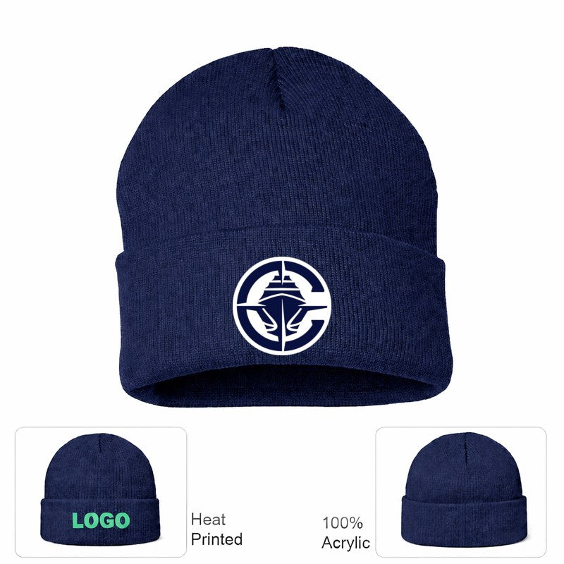 Los Angeles Clippers Navy Beanie Hat