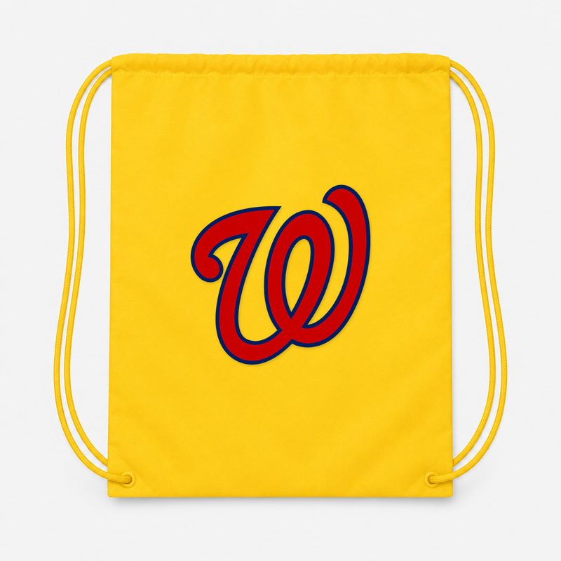 Washington Nationals Drawstring Bag - Yellow