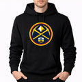 Men's Denver Nuggets Pullover Hoodie - Black