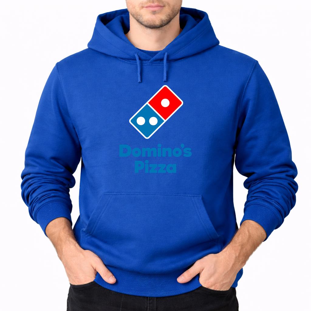 Men's Domino's Pizza Pullover Hoodie - Blue