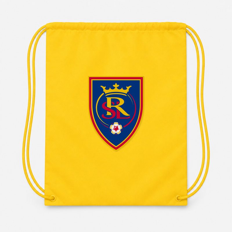 Real Salt Lake Soccer Drawstring Bag - Yellow