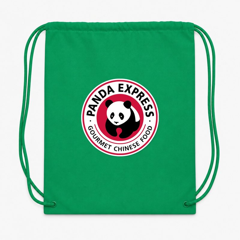 Panda Express Drawstring Bag - Green