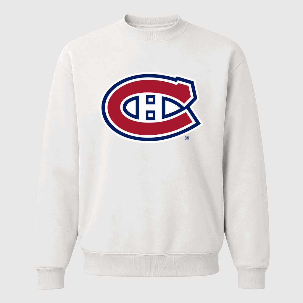 Men's Montreal Canadiens Crewneck Sweatshirt - White