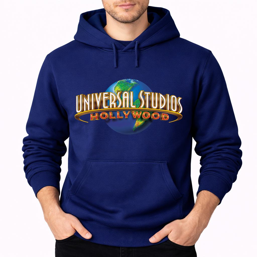 Men's Universal Studios Hollywood Pullover Hoodie - Navy