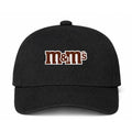 M&M's Logo Black Dad Baseball Cap Hat
