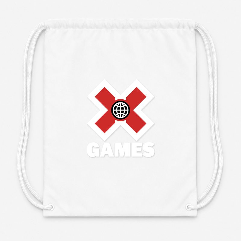 X Games .white Drawstring Bag - White