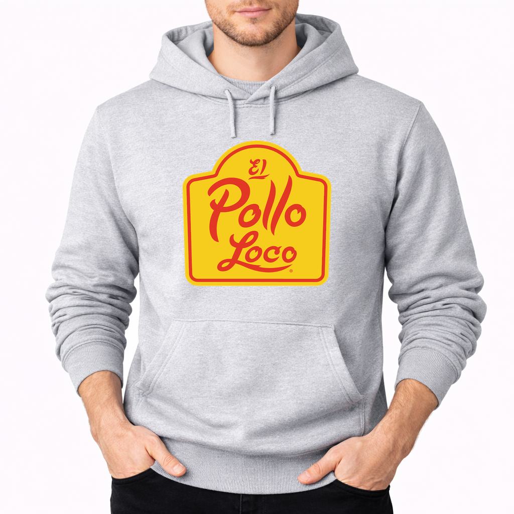 Men's El Pollo Loco Pullover Hoodie - Gray