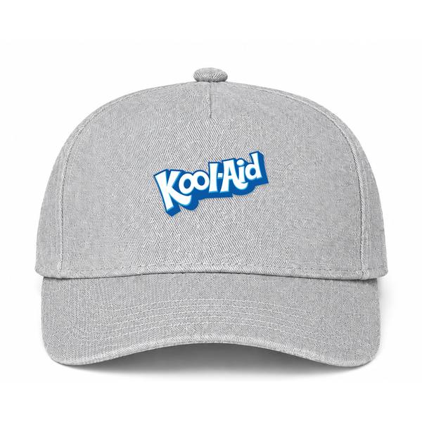 Kool-Aid Logo Gray Dad Baseball Cap Hat