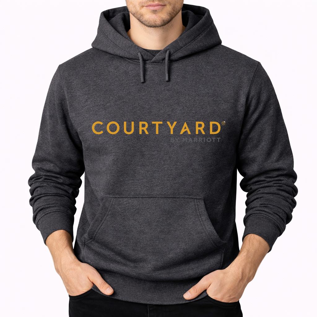 Men's Courtyard Pullover Hoodie - Charcoal