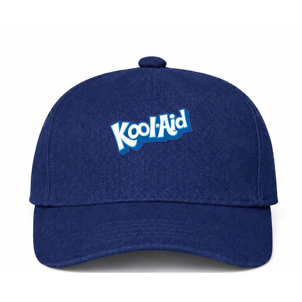 Kool-Aid Logo Navy Dad Baseball Cap Hat