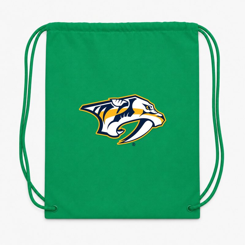 Nashville Predators Drawstring Bag - Green