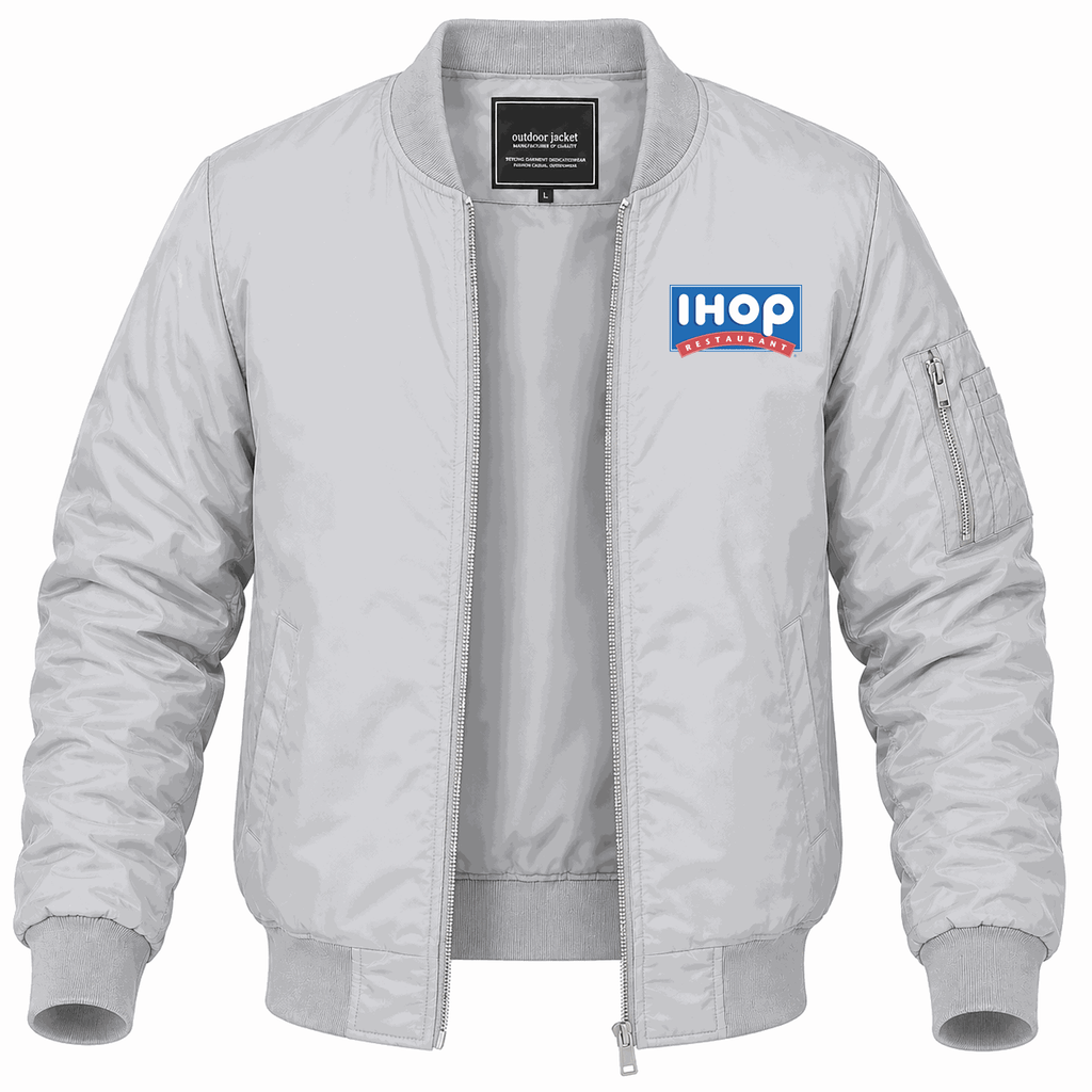 Men's IHOP Lightweight Bomber Jacket - Gray