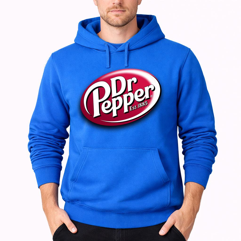 Men's Dr Pepper Pullover Hoodie - Azure