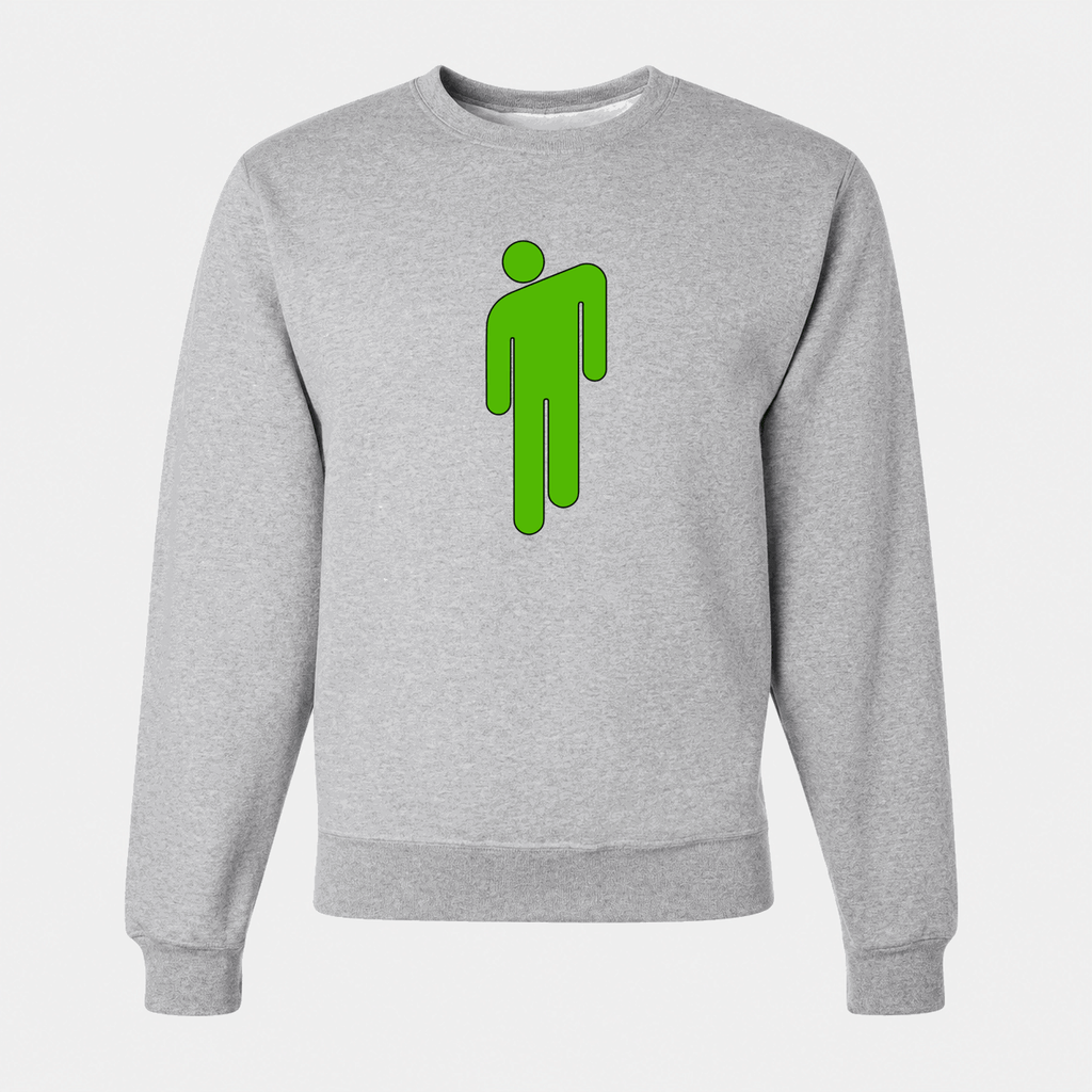 Men's Billie Eilish Crewneck Sweatshirt - Gray
