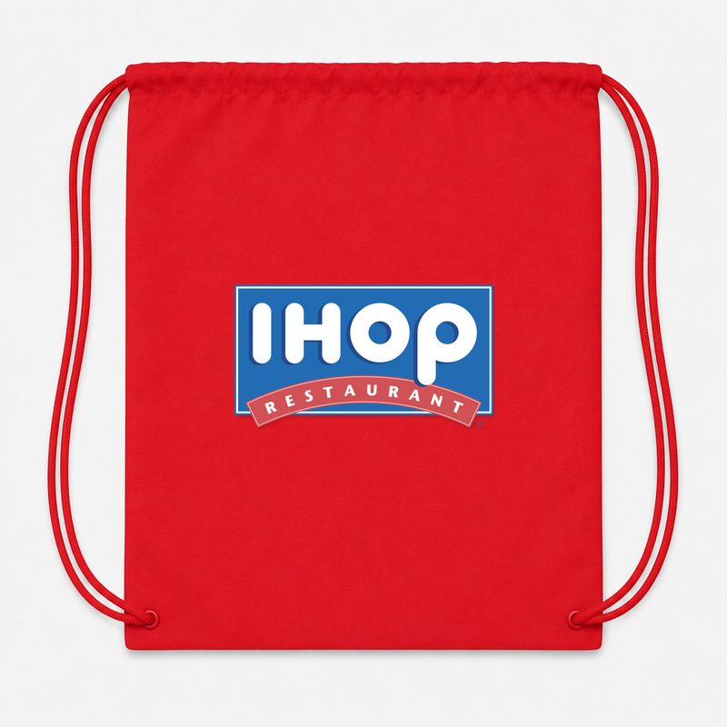 Ihop Drawstring Bag - Red