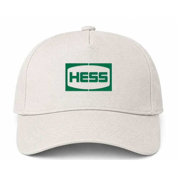 Hess Logo Beige Dad Baseball Cap Hat