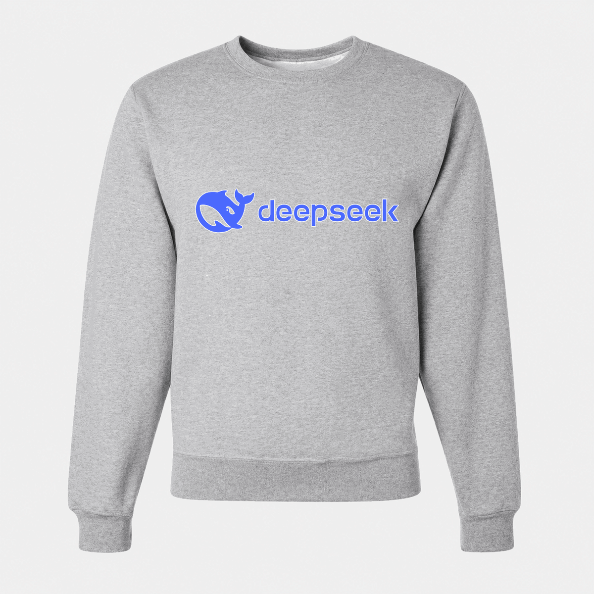 Men's DeepSeek Crewneck Sweatshirt - Gray