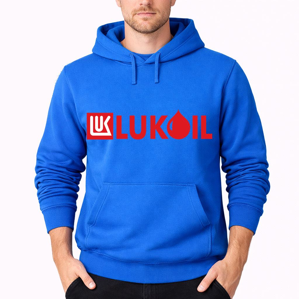 Men's Lukoil Pullover Hoodie - Azure