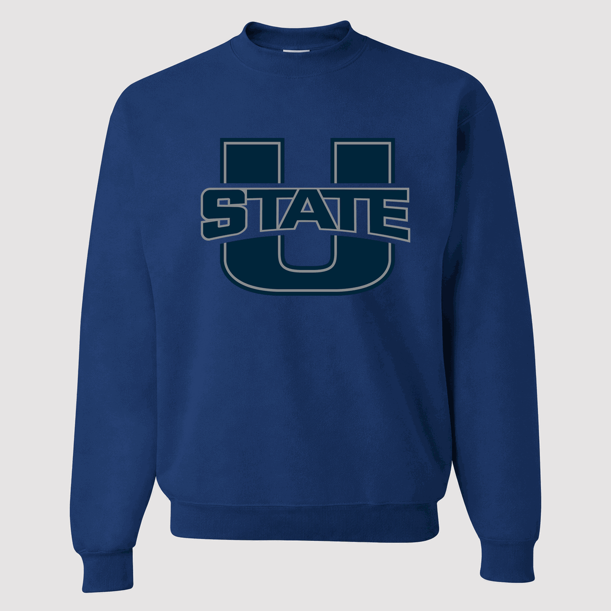 Men's Utah State Aggies Crewneck Sweatshirt - Blue