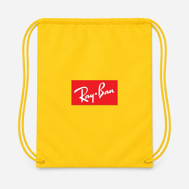 Ray Ban Drawstring Bag - Yellow
