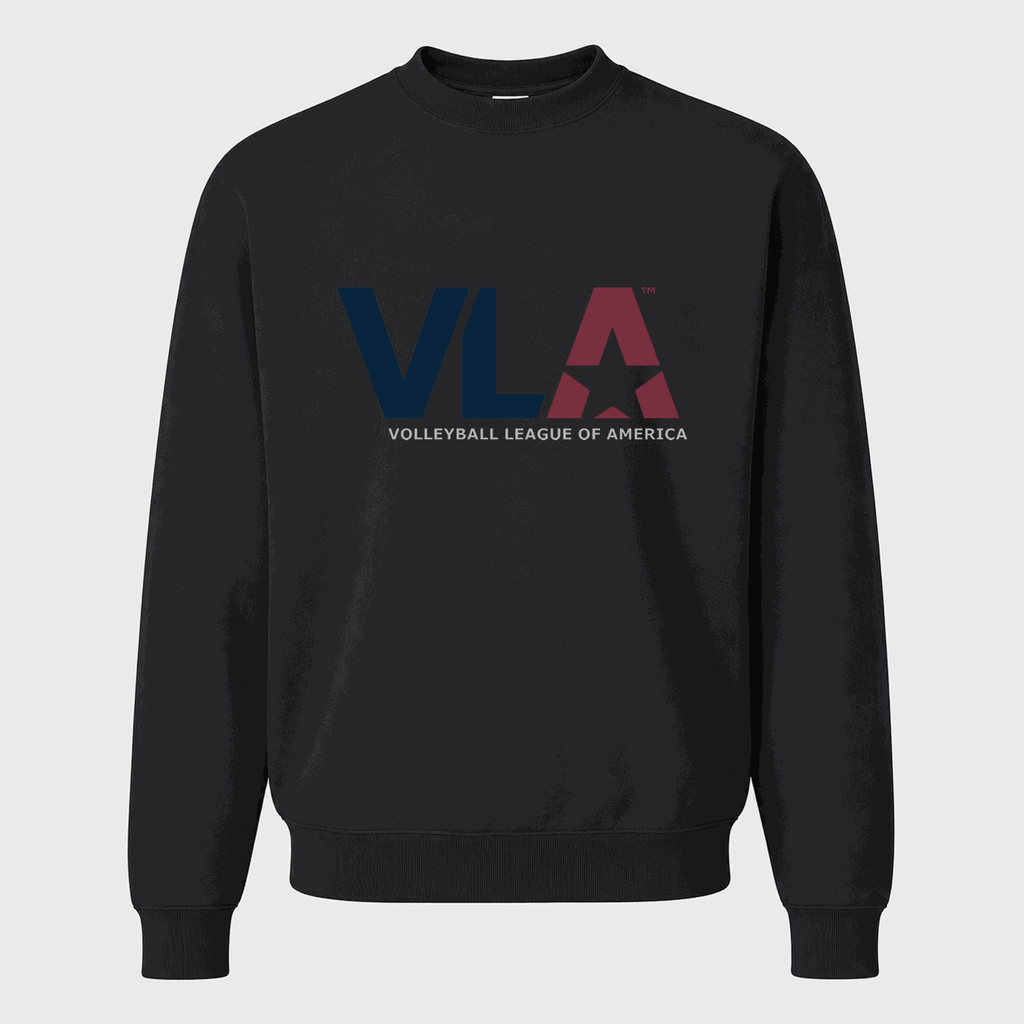 Men's American Volleyball League Crewneck Sweatshirt - Black
