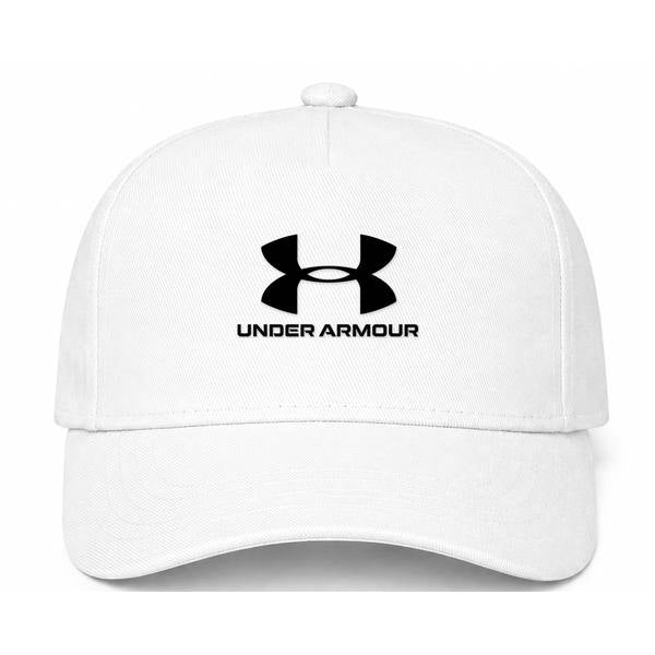 Under Armour Logo White Dad Baseball Cap Hat