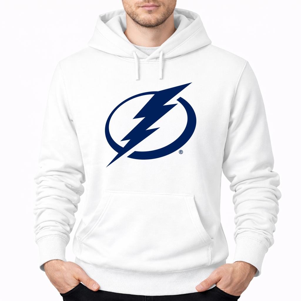 Men's Tampa Bay Lightning Pullover Hoodie - White
