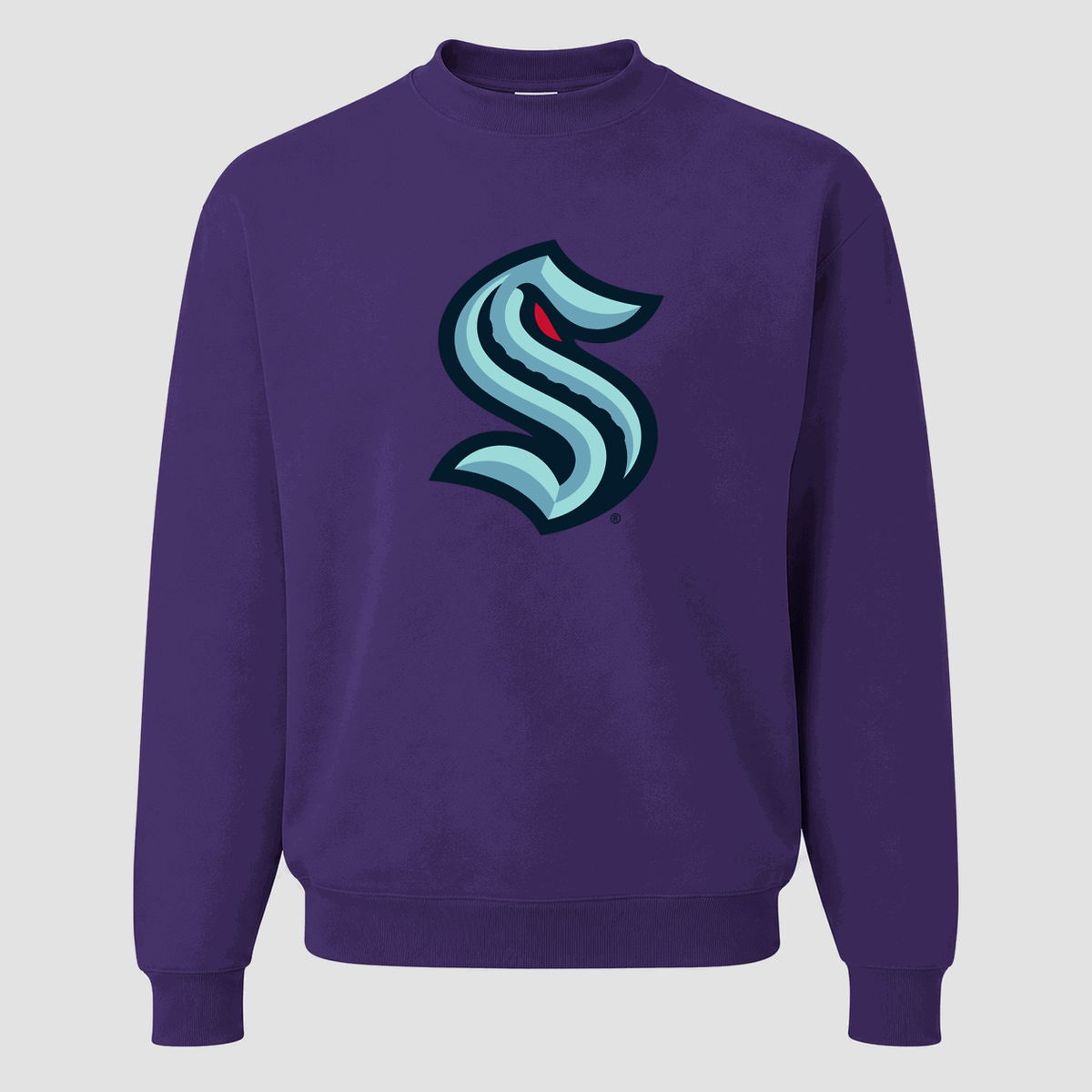 Men's Seattle Kraken Crewneck Sweatshirt - Purple