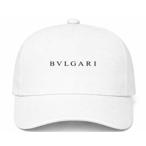Bvlgari Logo White Dad Baseball Cap Hat