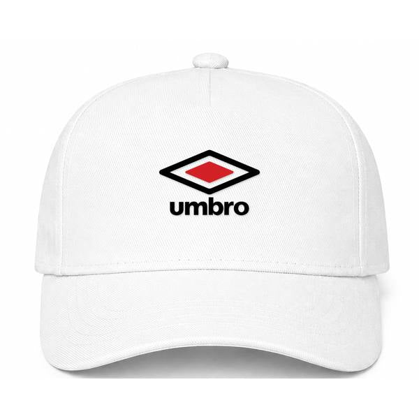 Umbro Logo White Dad Baseball Cap Hat