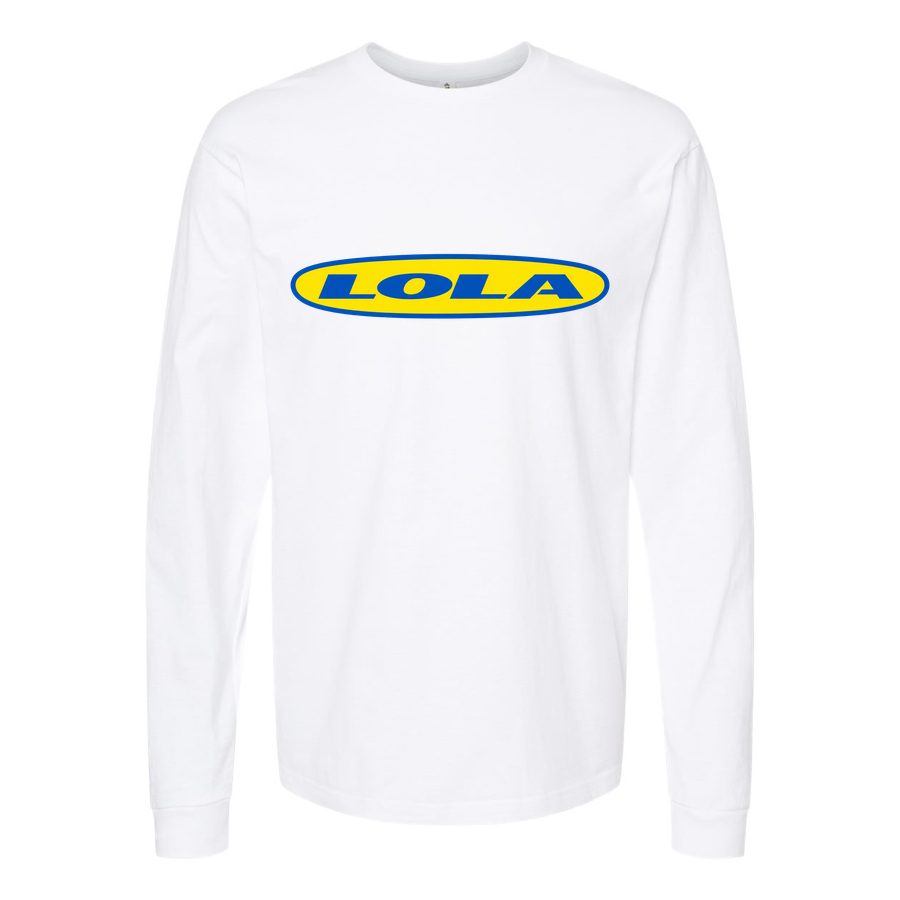 Men's Lola Long sleeves Cotton Blend T-Shirt - White