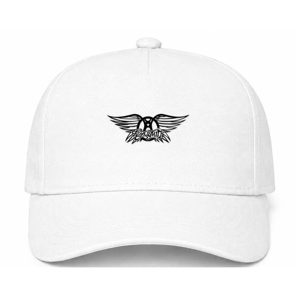 Aerosmith Logo White Dad Baseball Cap Hat