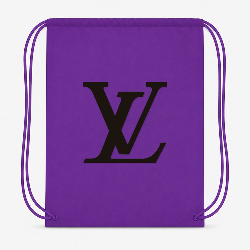 Louis Vuitton Drawstring Bag - Purple