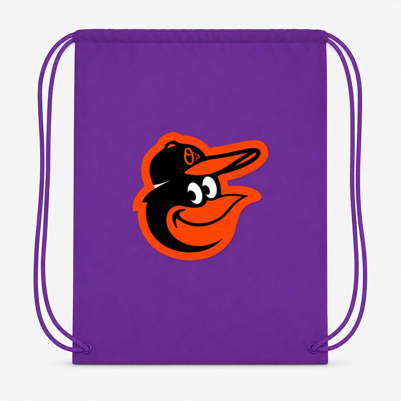 Baltimore Orioles Drawstring Bag - Purple