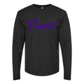 Men's Prince-Logo-768x432 Long sleeves Cotton Blend T-Shirt - Black