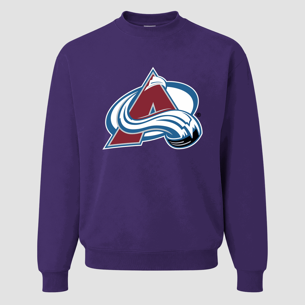 Men's Colorado Avalanche Crewneck Sweatshirt - Purple