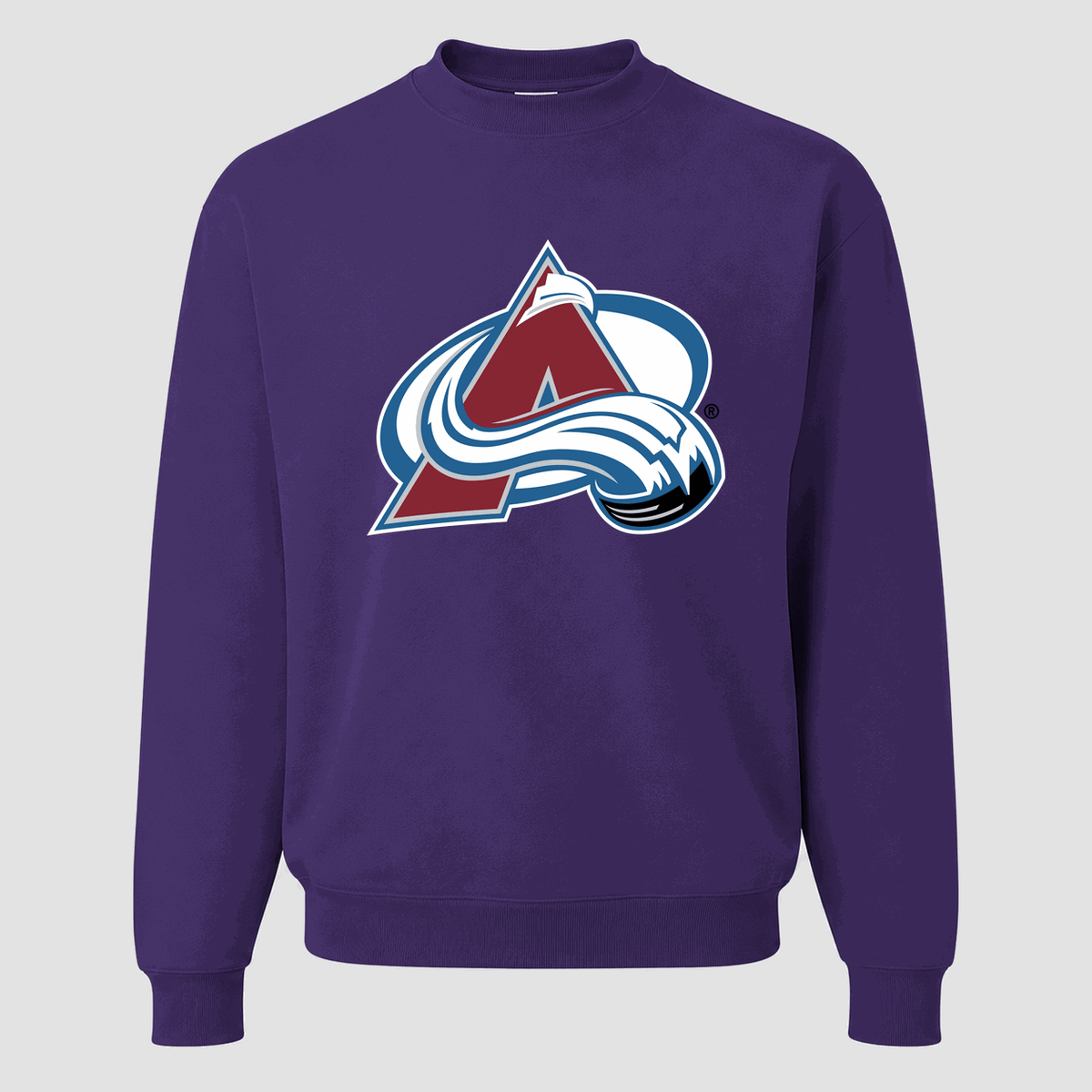 Men's Colorado Avalanche Crewneck Sweatshirt - Purple