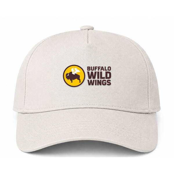 Buffalo Wild Wings Logo Beige Dad Baseball Cap Hat