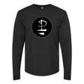 Men's Pink-Floyd-Logo-768x432 Long sleeves Cotton Blend T-Shirt - Black